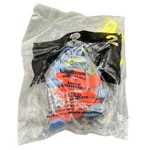 👽Vintage 2002 McDonald’s Lilo & Stitch Alien Stitch Toy #2 Sealed Collector Y2K